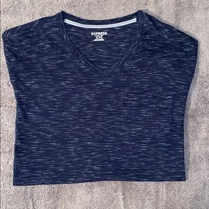 Express Mens Henley Pocket Tee